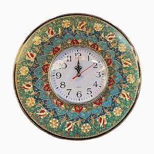 Handmade Colorful Copper Clock