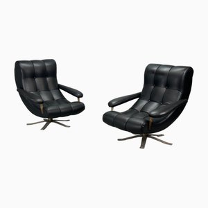 Fauteuils par Guido Bonzanin pour Tecnosalotto, 1960s, Set de 2