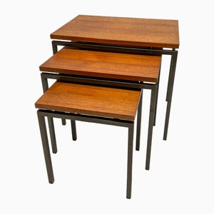Vintage Nesting Tables attributed to Cees Braakman for Pastoe, 1960s, Set of 3
