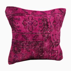 Fuscia Decorative Wool Cushion Cover, 1960s