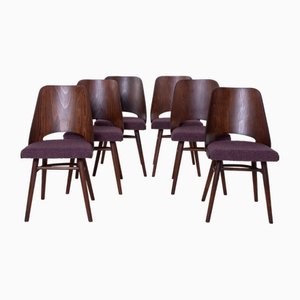 Model 514 Dining Chairs attributed to R. Hofman for Ton, 1960s, Set of 6