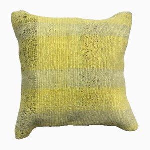 Yellow Stripe Cushion Cover, 1960s