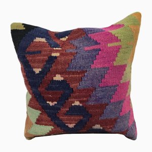 Vintage Turkish Decorative Cushion Cover, 1960s