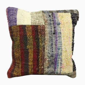 Vintage Neutral Handmade Cushion Cover, 1960s