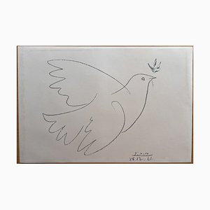 Pablo Picasso, Combat Pour La Paix, 1961, Lithograph
