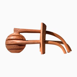 Victor Roman, Sculpture Abstraite, 1970s, Terre Cuite