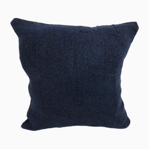 Vintage Pale Blue Hemp Cushion Cover, 1960s