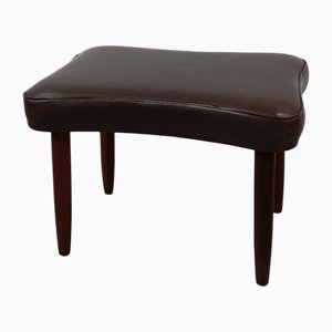 Reposapiés danés de teca de Capri, años 60