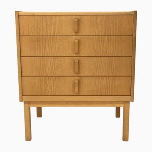 Scandinavian Commode in Oak by Bertil Fridhagen for Bodafors, Sweden, 1960s
