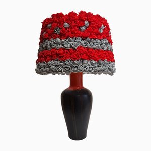 Vintage Belgian Table Lamp with Ceramic Base from Lamplove, 1950s