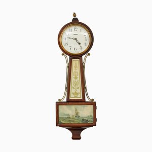New Haven Banjo Wanduhr, frühes 20. Jh., 1890er
