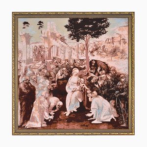 uvre d'Art Textile, Italie, 20ème Siècle