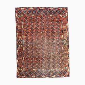 Large Turkish DistressedSparta Rug Bokhara Design, 1920s