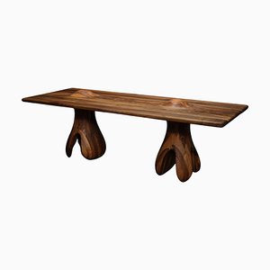 Mesa de comedor TI01 de nogal de Togigi