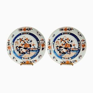 18th Century Chinese Plates, 1780, Set of 2