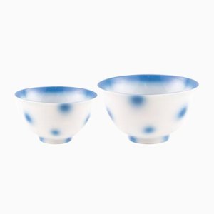 Blue Dots Porcelain Collection 2 Bowls from Litolff