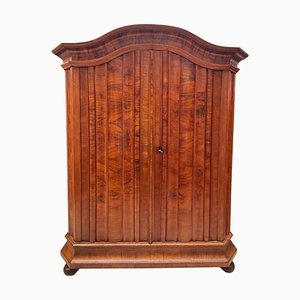 Antique Baroque Wardrobe in Oak