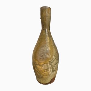 Enameled Stoneware Vase by Justin Dutel from Atelier De La Borne, 1970s