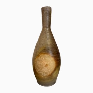 Enameled Stoneware Vase by Justin Dutel from Atelier De La Borne, 1960s