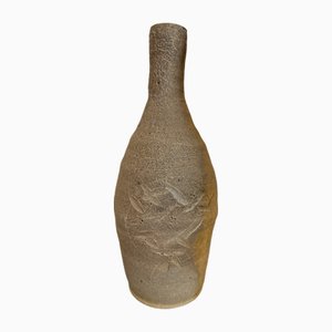 Vaso in gres smaltato di Justin Dutel di Atelier De La Borne