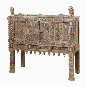 Commode à Dot Damchiya Vintage, Inde, 1950s