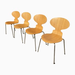 Danish Chairs by Arne Jacobsen for Fritz Hansen, Set of 4