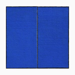 Anke Blaue, AB 381 Dittico, XXI secolo, Acrilico su lino, set di 2