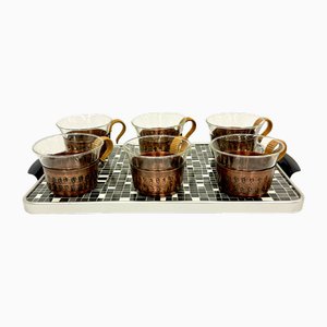 Teeservice von Schott & Mainz, 1970er, 7er Set
