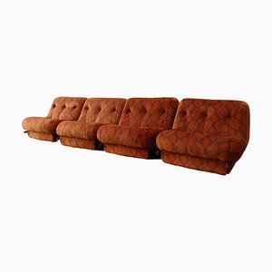 Canapé Modulable par Rino Maturi pour Mimo Padova, 1970s, Set de 4