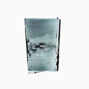 Emma Godebska, Lagoon 05, Pigment on Paper, 2021, Framed