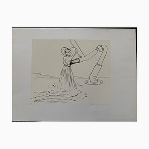 Marcel Jean, Surrealistische Komposition, 1960er, Lithographie