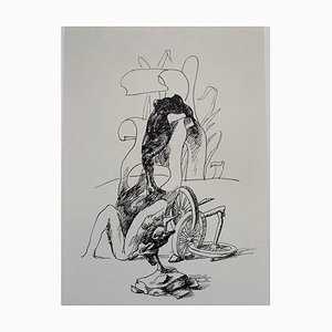 Marcel Jean, Surrealistische Komposition, 1960er, Lithographie