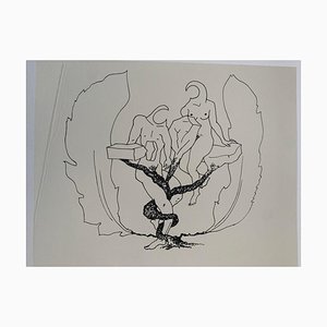 Marcel Jean, Surrealistische Komposition, 1960er, Lithographie