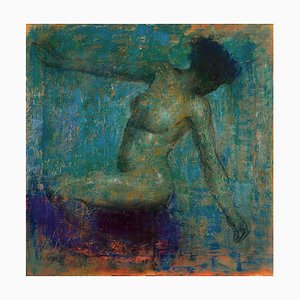 Renato Criscuolo, Verdi Vibrazioni, 2009, Öl auf Leinwand