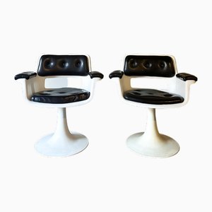 Poltrone di Albert Jacob per Grosfillex, Francia, anni '60, set di 2