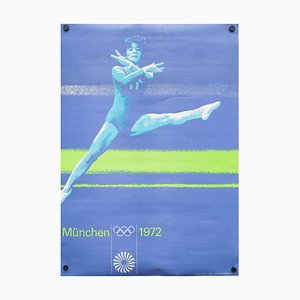 Poster di ginnastica delle Olimpiadi di Monaco, 1972