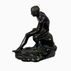 Hermes a Riposo Skulptur aus Bronze von Chiurazzi, Frühe 1900er