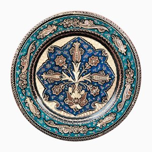 Handgeschnitzter Boho Wandteller
