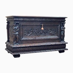 Grande Commode Renaissance en Chêne