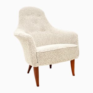 Fauteuil Vintage attribué à Kerstin Horlin Holmquist pour Nordiska Kompaniet, Suède, 1960s