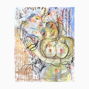Emilie Teillaud, Bring Back, 21. Jahrhundert, Pastell & Acryl