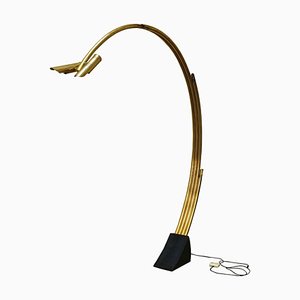 Brass Five Lights Floor Lamp attributed to Goffredo Reggiani Goffredo Reggiani for Lumi, Italy, 1960s