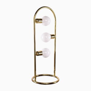 Brass Table Lamp in the style of Gaetano Sciolari, 1970s