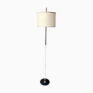 Floor Lamp in Brass and Metal from Stilnovo, 1950s