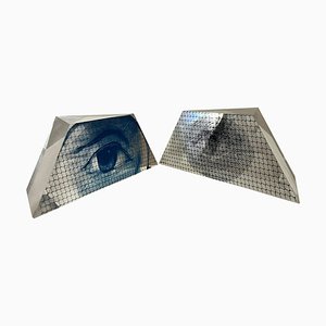 Siebdruck Multiples aus Acrylglas, 2er Set
