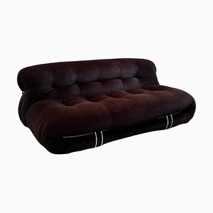 Soriana Two-Seater Sofa by Tobia Scarpa for Cassina, 1969
