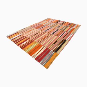 Kilim etnico vintage in lana, Turchia