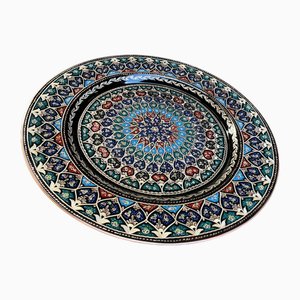 Hand Painted Flower Design Office Tray