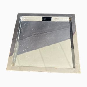 Chrome Bronze Pocket Tray by Jean Claude Mahey, 1970s
