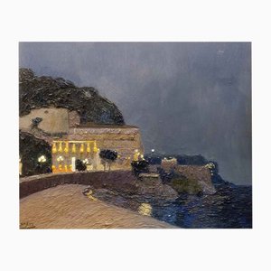 Omar Logang, Rauba Capeu, Nizza, Olio su tela, XXI secolo